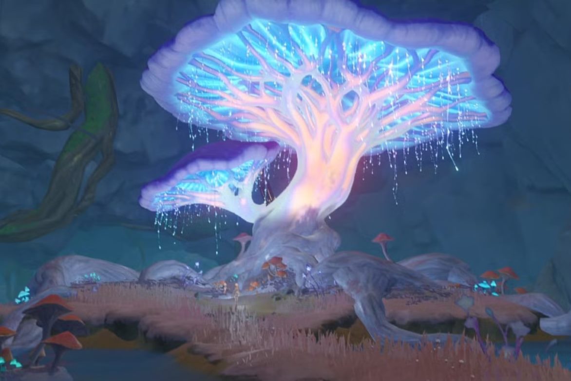 Glowing Hornshroom Farming Locations