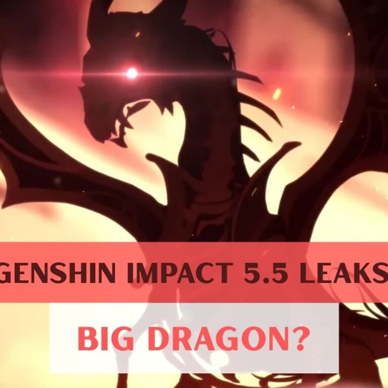 Genshin Impact 5.5 Leak: Bog Dragon