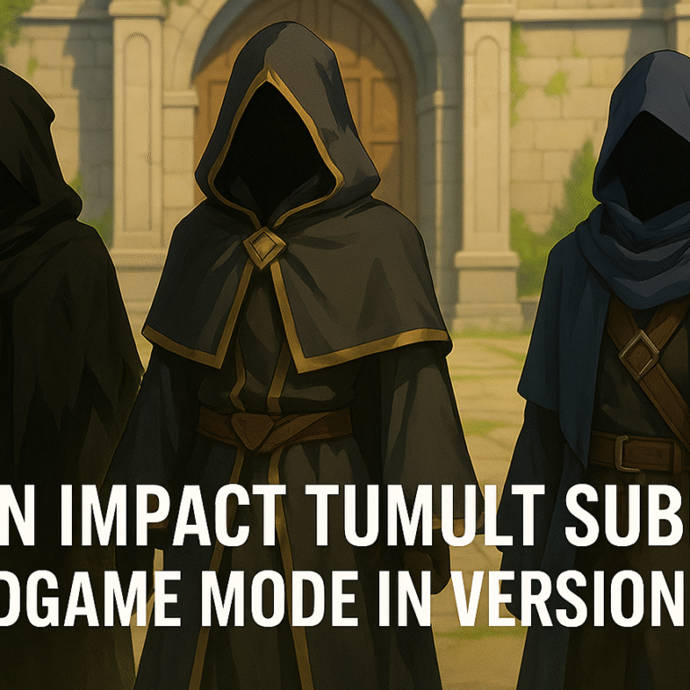 Genshin Impact, Genshin Impact Tumult Subduer, Tumult Subduer, Endgame Mode, Version 5.7, HoYoverse